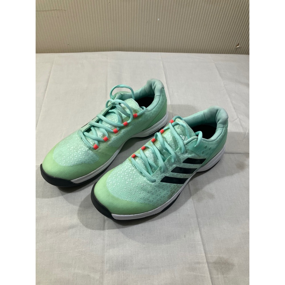 Adidas Adizero Ubersonic 2 Womens Tennis Shoes Mint Green‎ BB3782 Size 7.5